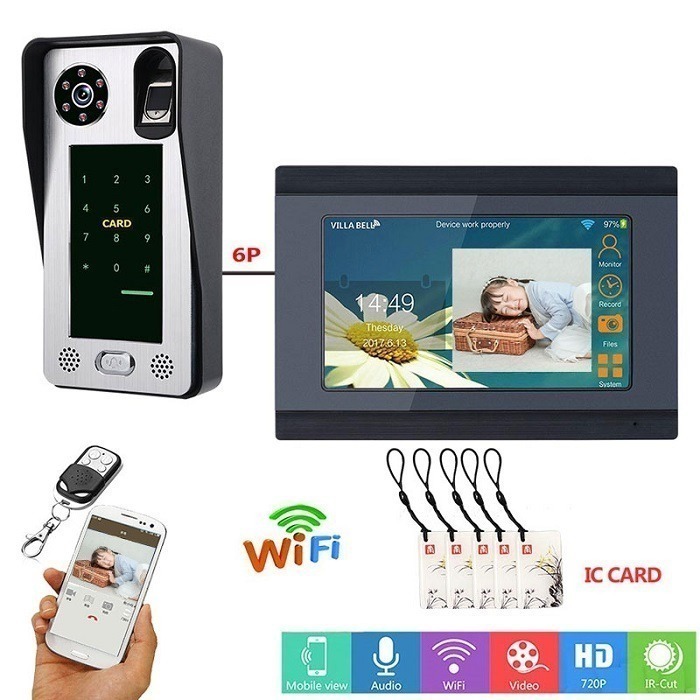 CHUÔNG CỬA NHẬN DẠNG VÂN TAY PT-B06 1 Chuông cửa nhận dạng vân tay