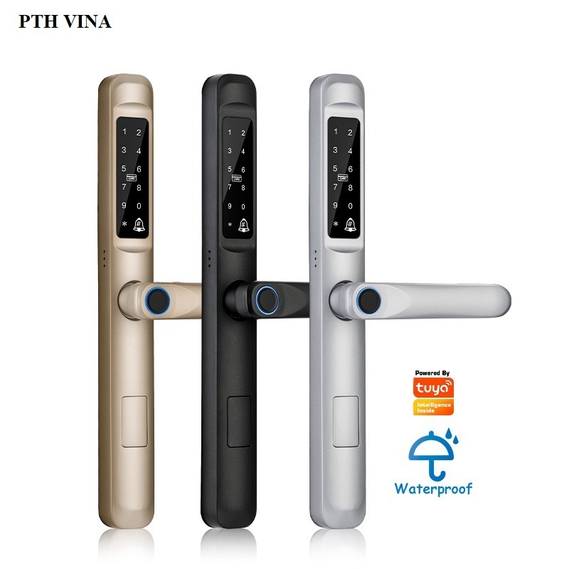 Khoá vân tay cửa nhôm YH A1 Khoá vân tay cửa nhôm YH A1