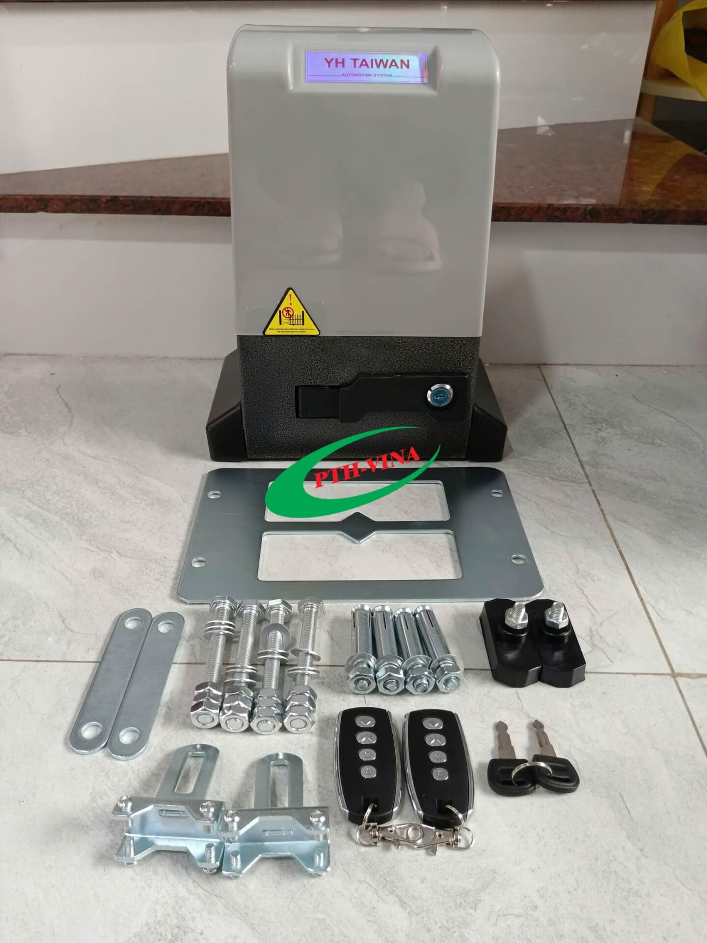 Bộ sản phẩm motor cổng lùa YH-800