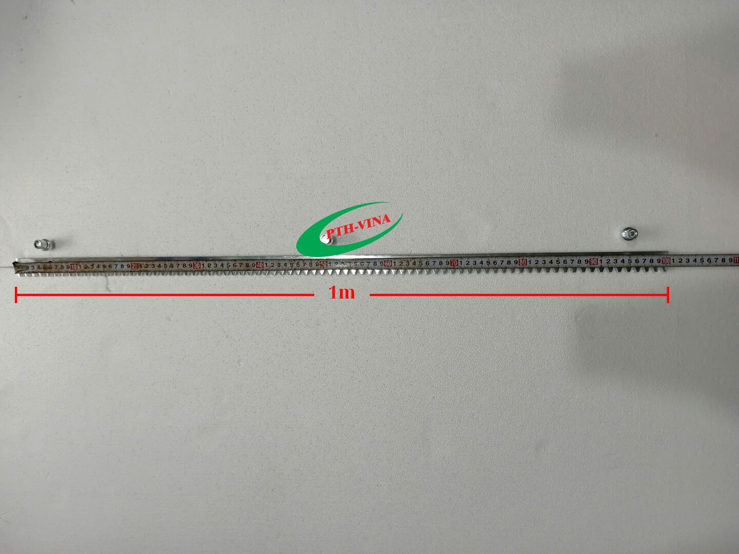 Chiều dài thanh ray cổng trượt tự động