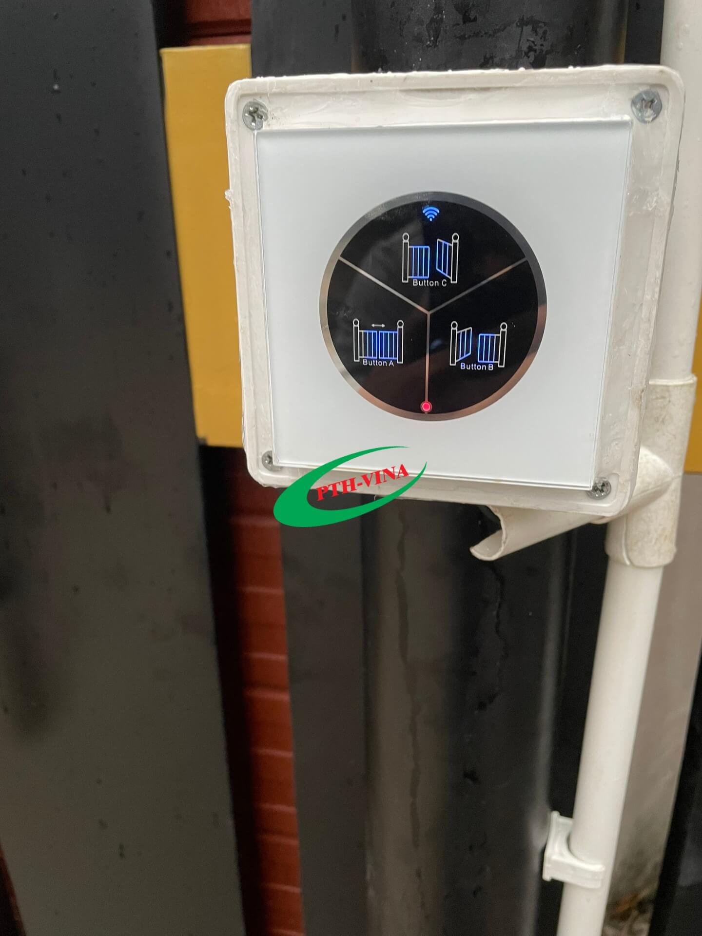 Vị trí lắp thiết bị điều khiển cổng tự động