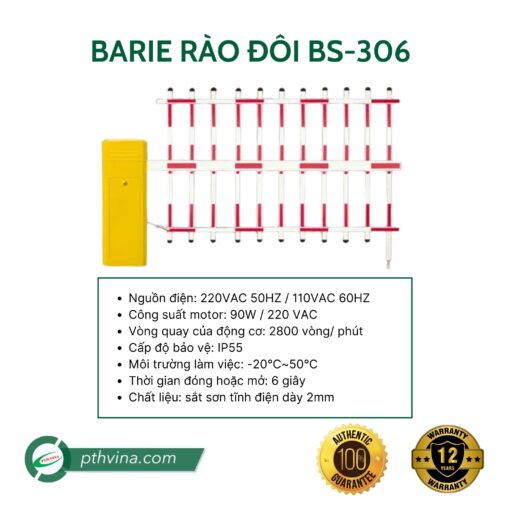 Barie rào chắn đôi BS-306