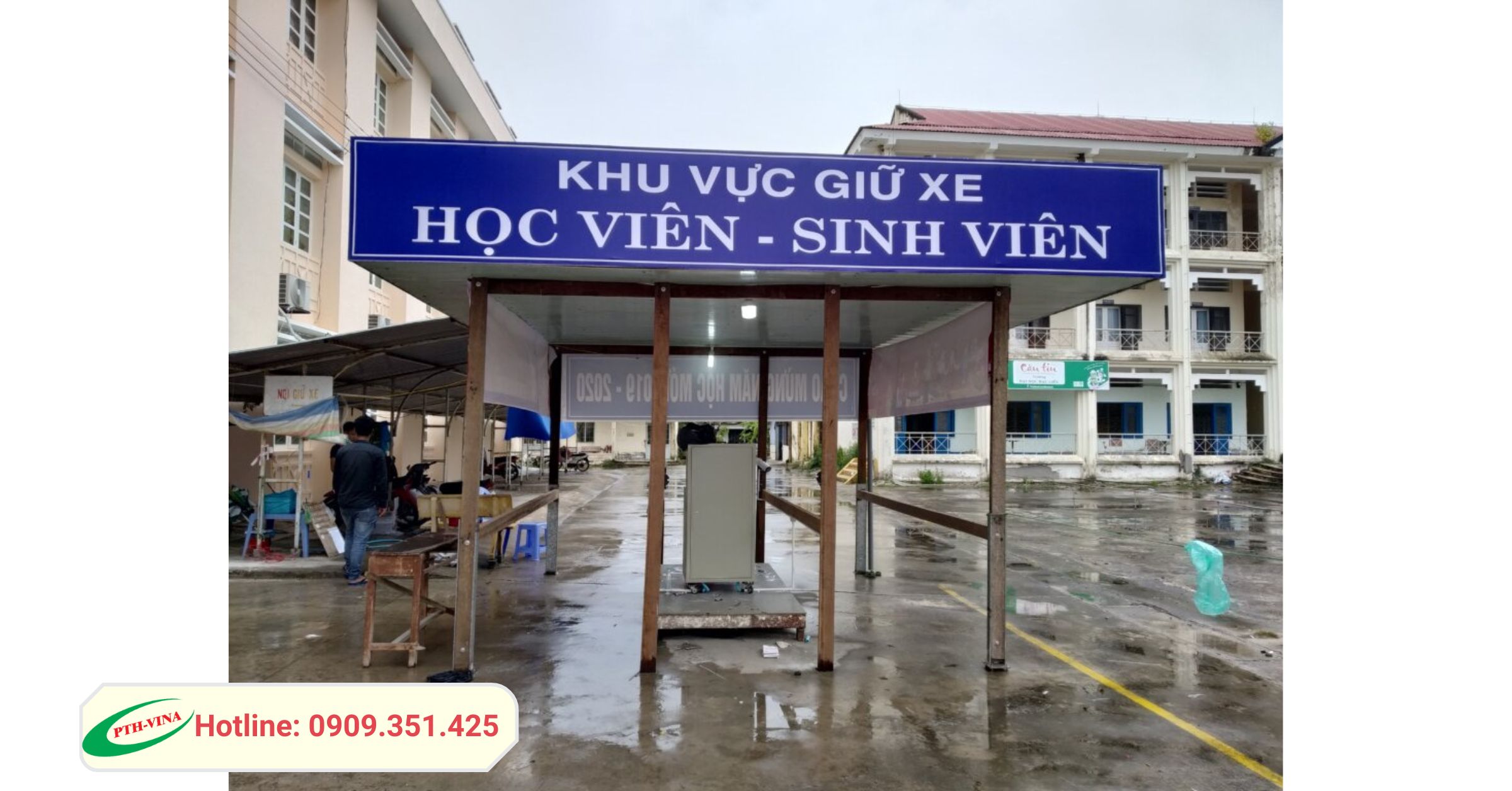 Lắp đặt Hệ thống giữ xe thông minh tại Đại học Bạc Liêu