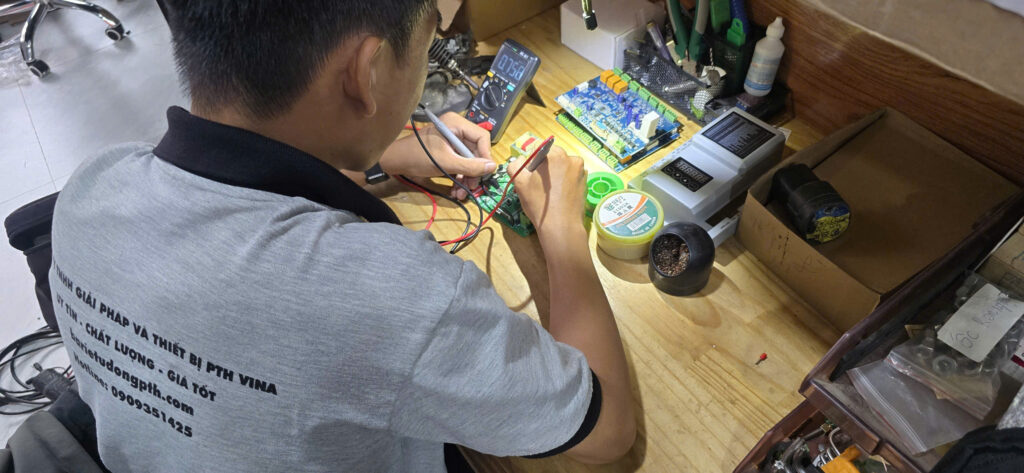 Sửa chữa bo mạch barie tự động