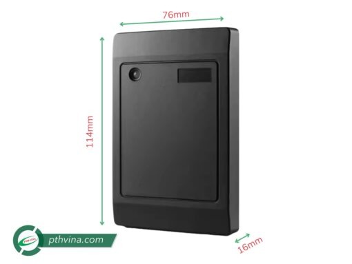 Kích thước Đầu đọc thẻ từ Mifare chuẩn Weigand (IC-18)