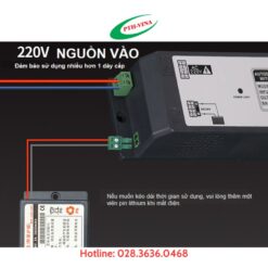 Bình lưu điện motor cửa tự động