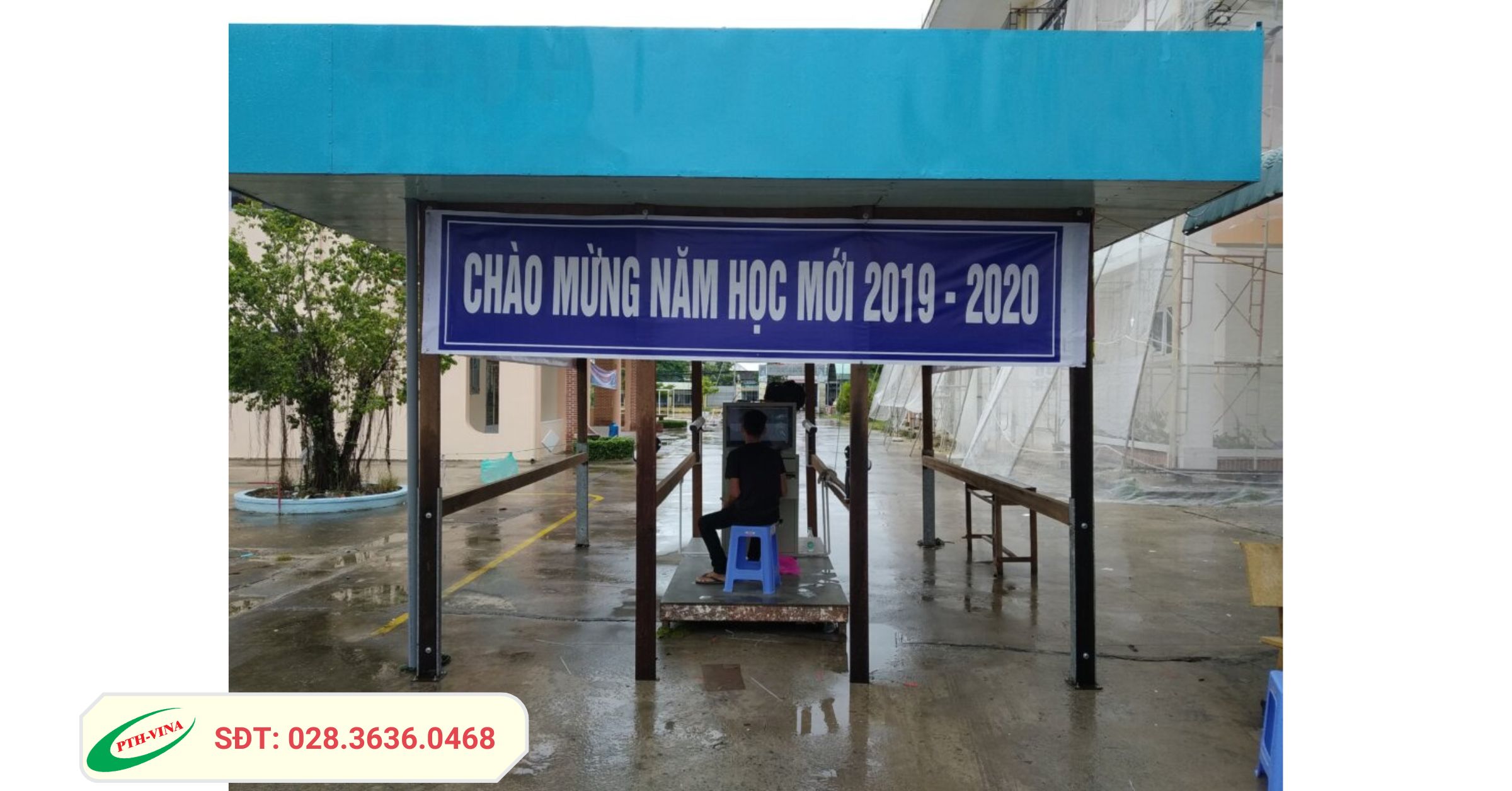 Công trình lắp đặt hệ thống giữ xe thông minh cho đại học Bạc Liêu