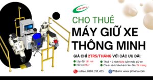 Dịch vụ cho thuê máy giữ xe thông minh là gì?