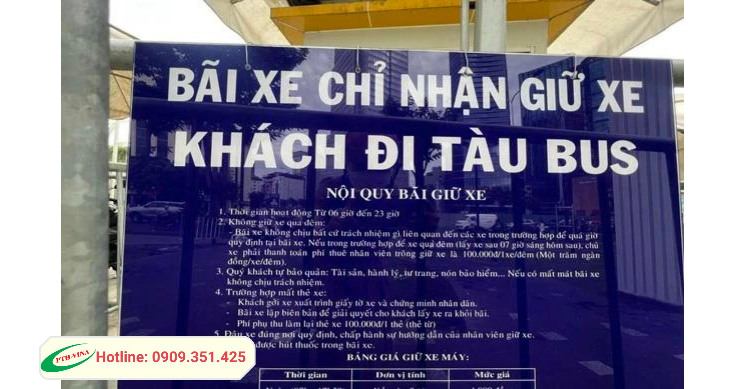 Có nên xây dựng nội quy bãi giữ xe chuẩn chỉnh?