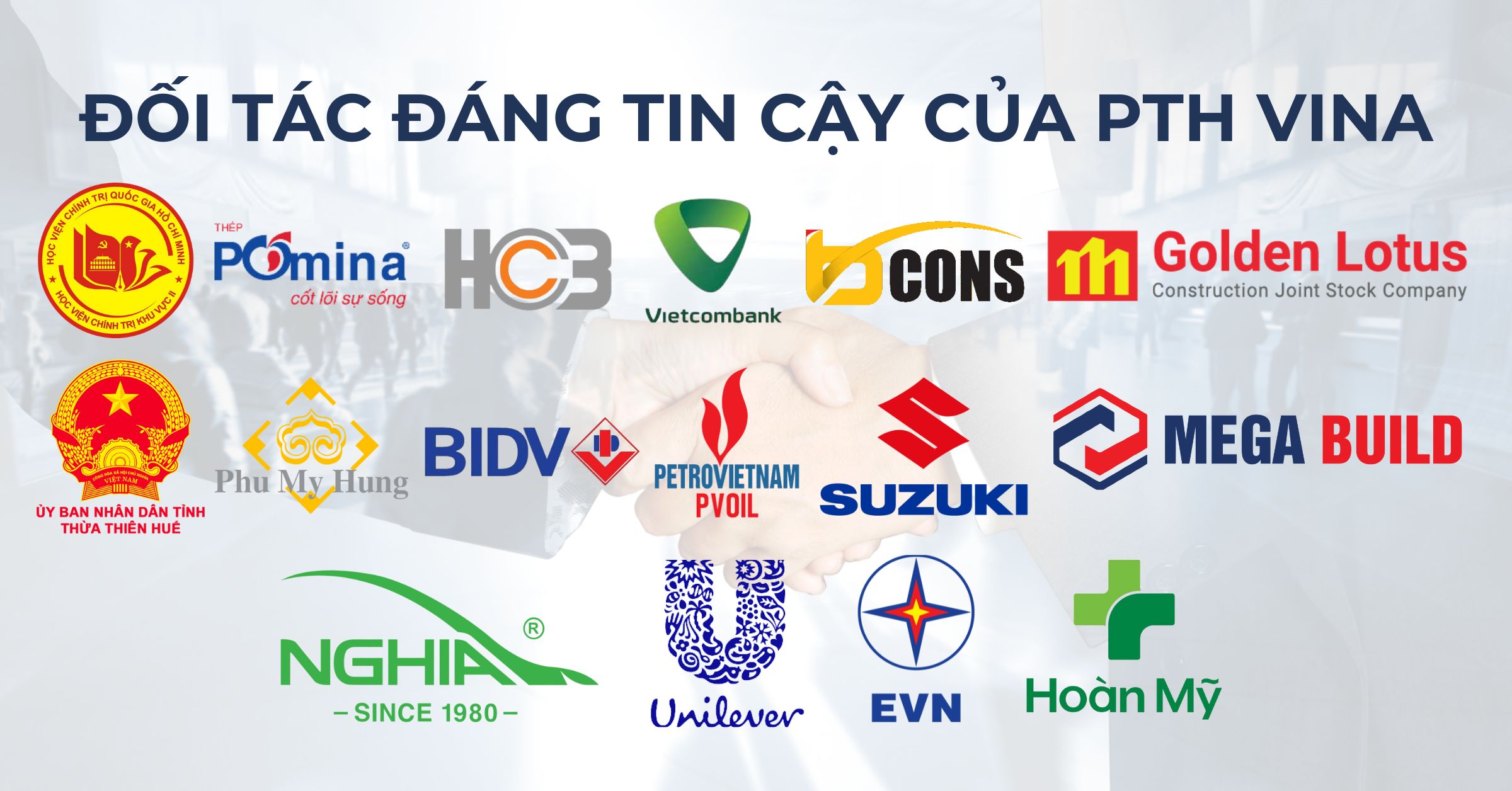 Đối tác tin cậy của PTH Vina