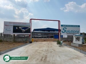 Công trình lắp đặt Barie tự động Dong Nam Industrial Park