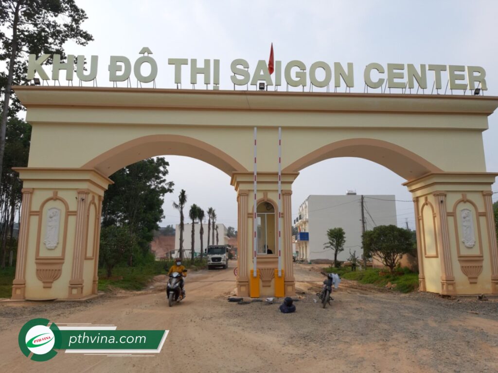 Công trình Lắp đặt barrier cho Công viên Khu đô thị Sài Gòn Center