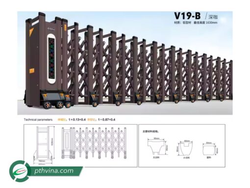 Cổng xếp tự động PT-22