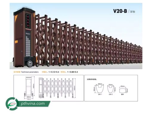 Cổng xếp tự động PT-27