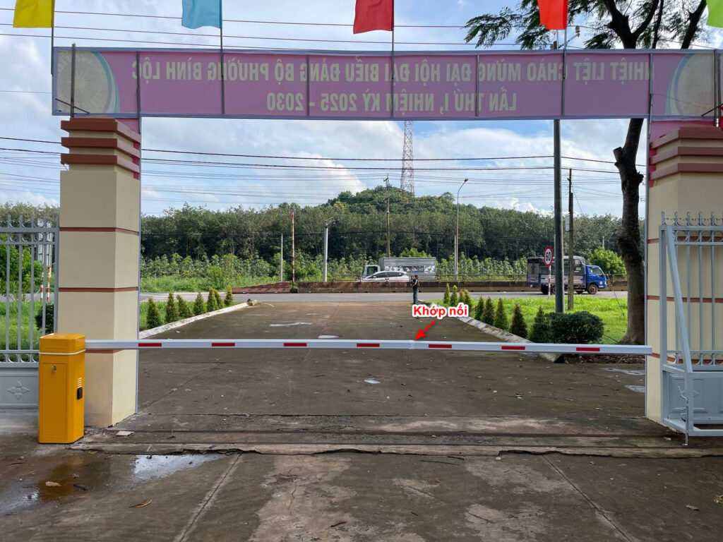 Thanh chắn barie nhôm