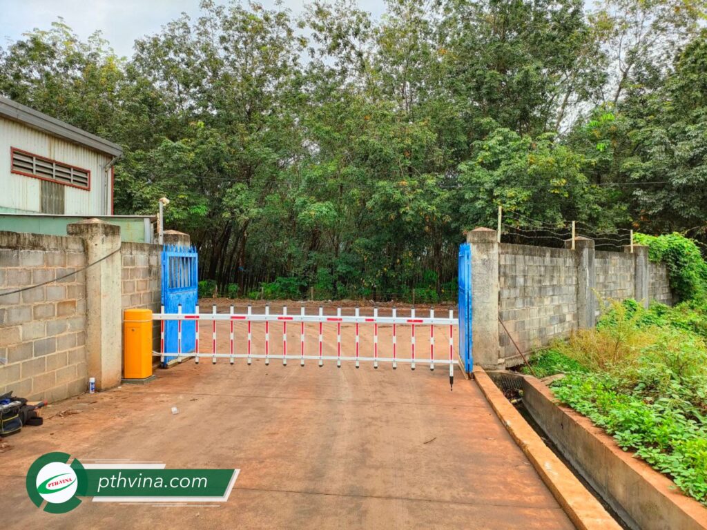 Công trình lắp đặt barrier hàng rào Bisen tại Bình Phước