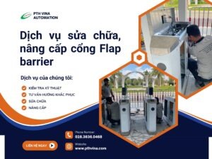 Dịch vụ sửa chữa cổng Flap barrier