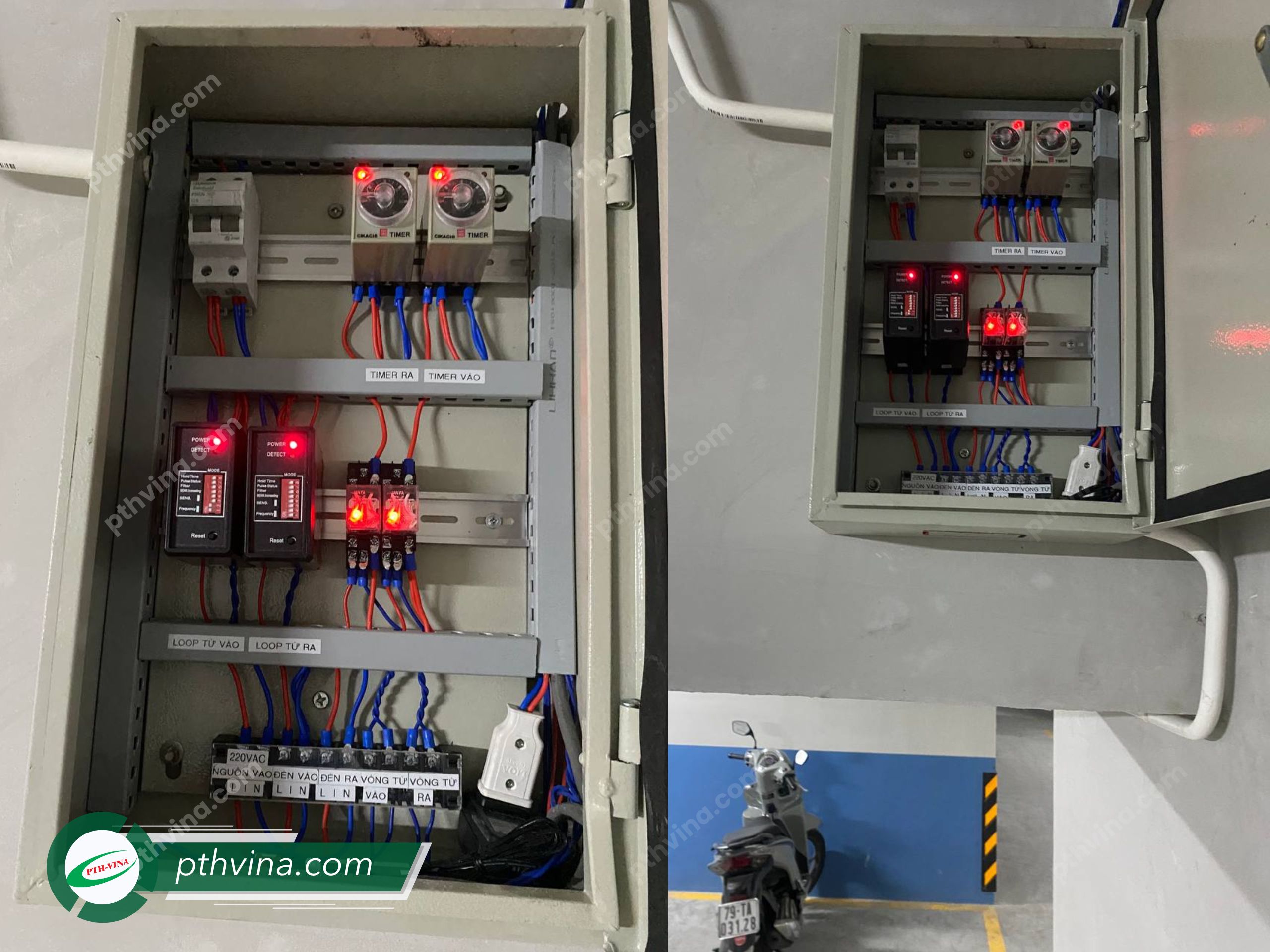Công trình lắp đặt hệ thống báo động tầng hầm tại Bình Dương