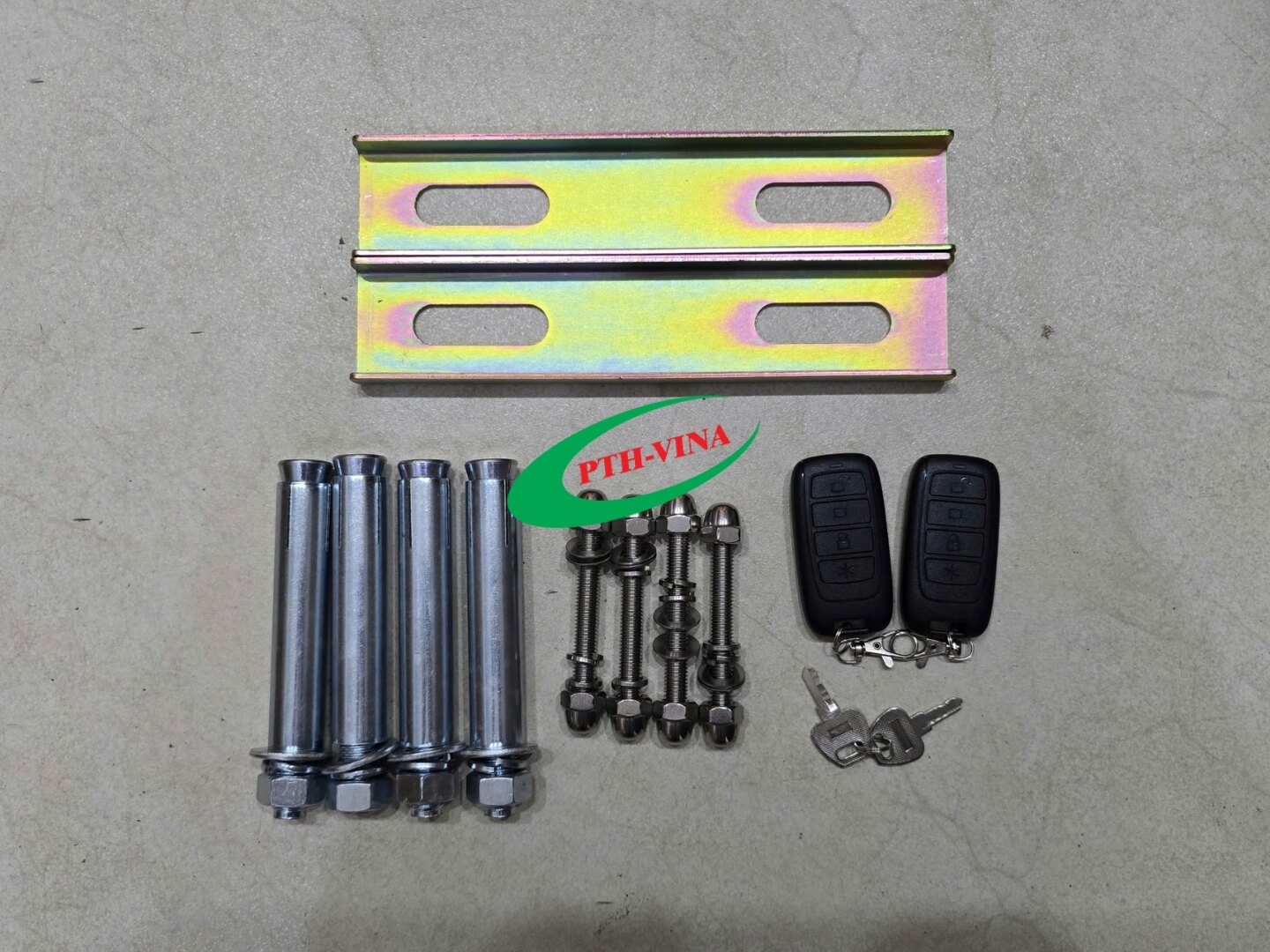 phụ kiện đi kèm barie bisen-306