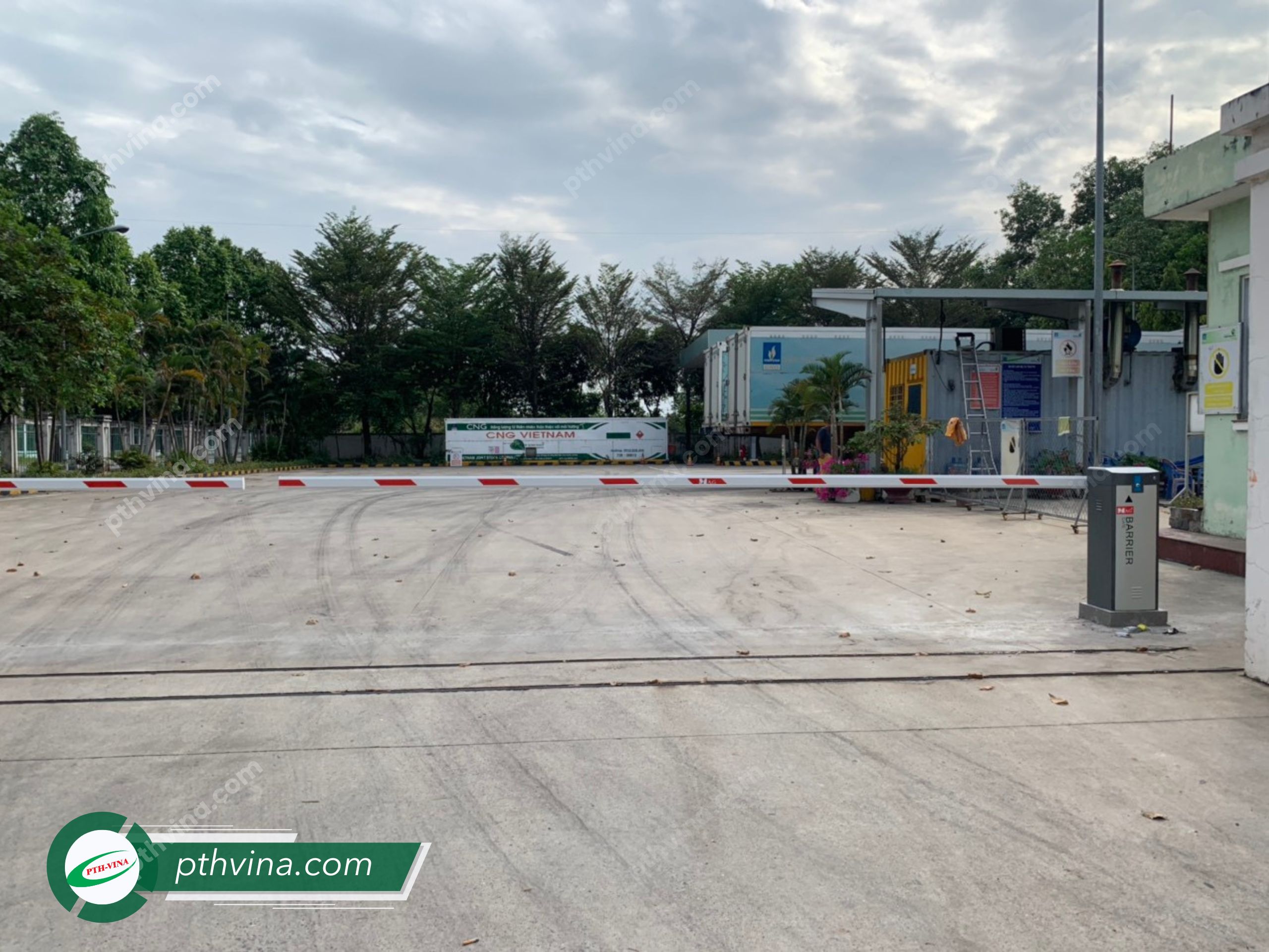 Công trình lắp đặt barrier tại Công ty dầu khí CNG Việt Nam