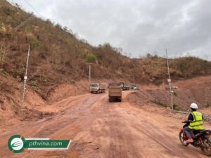 Công trình lắp đặt hệ thống đếm xe ra vào tại Lào
