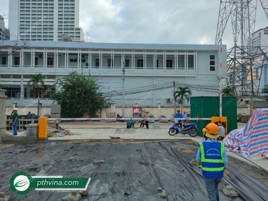 Công trình lắp đặt 9 bộ barie Bisen tại Nha Trang