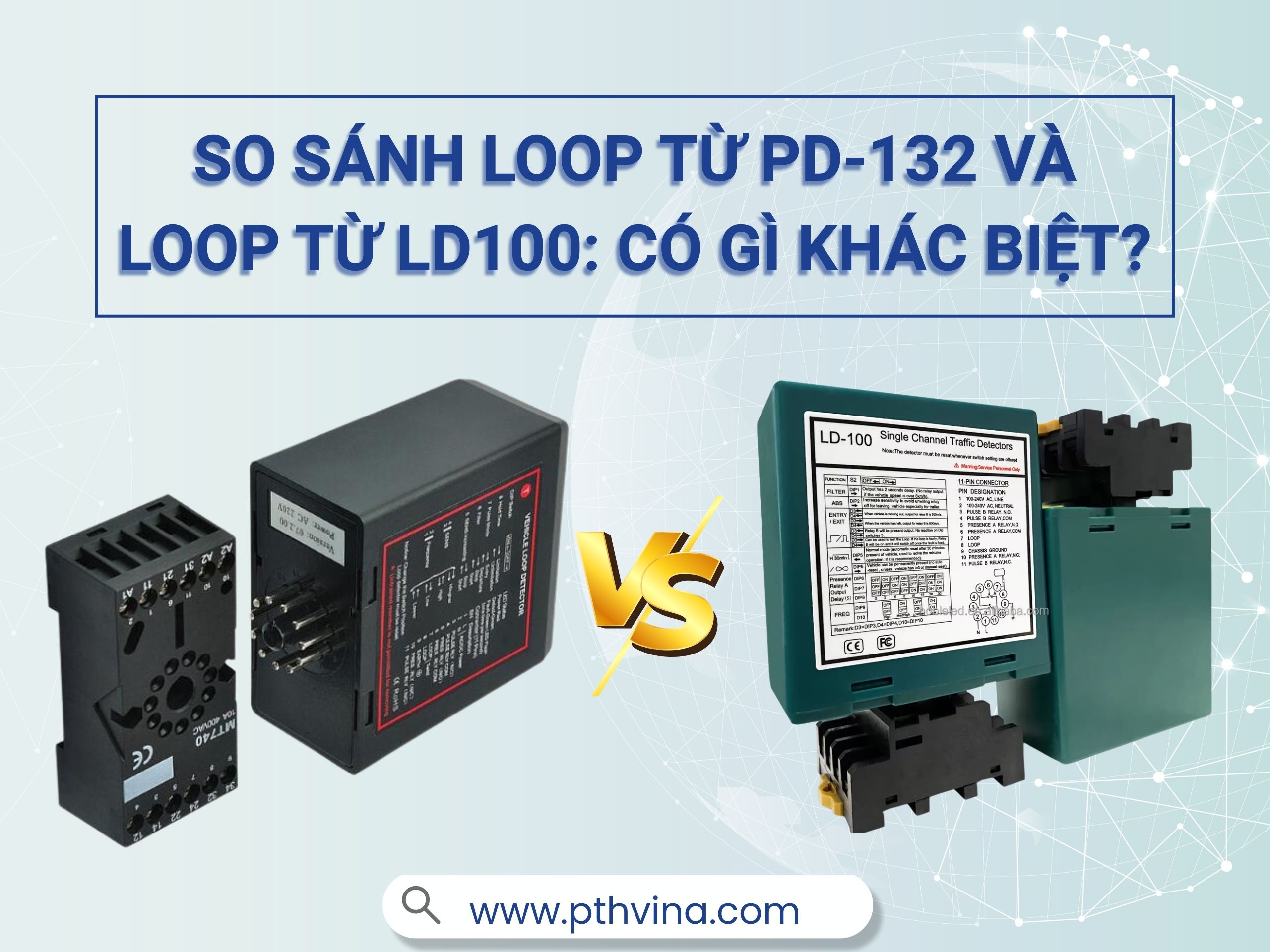 So sánh loop từ PD-132 và loop từ LD100