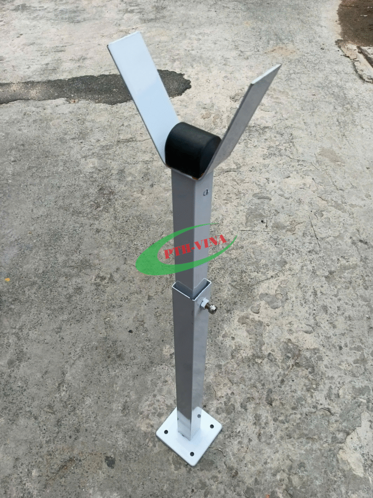 Trụ đỡ thanh chắn barie