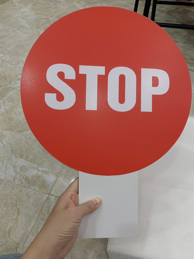 Bảng stop phi 30