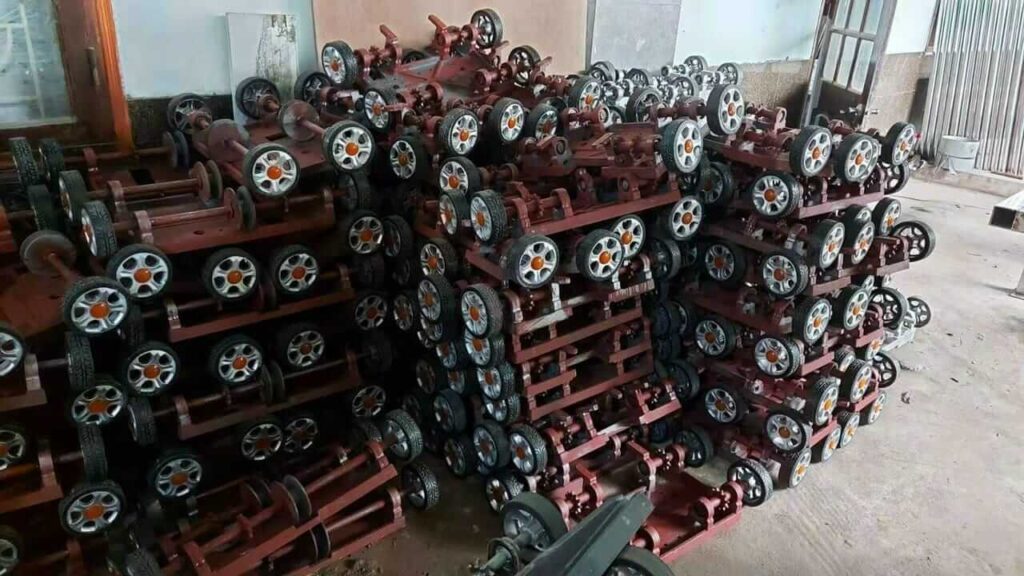 Đế motor cổng xếp