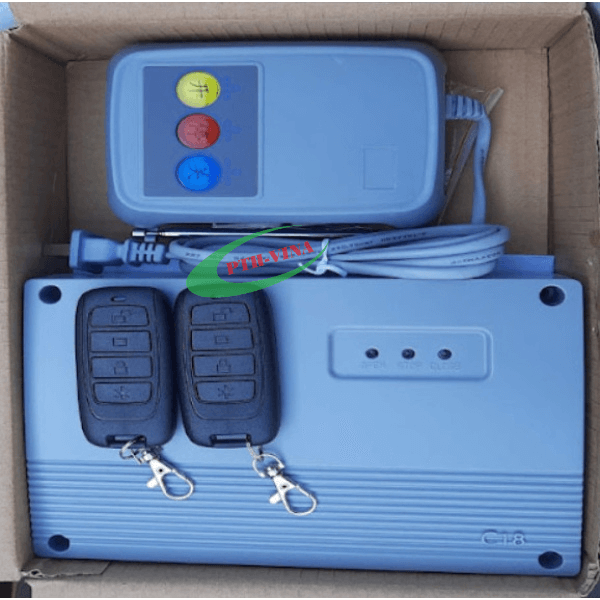 mạch điều khiển cổng xếp có ray