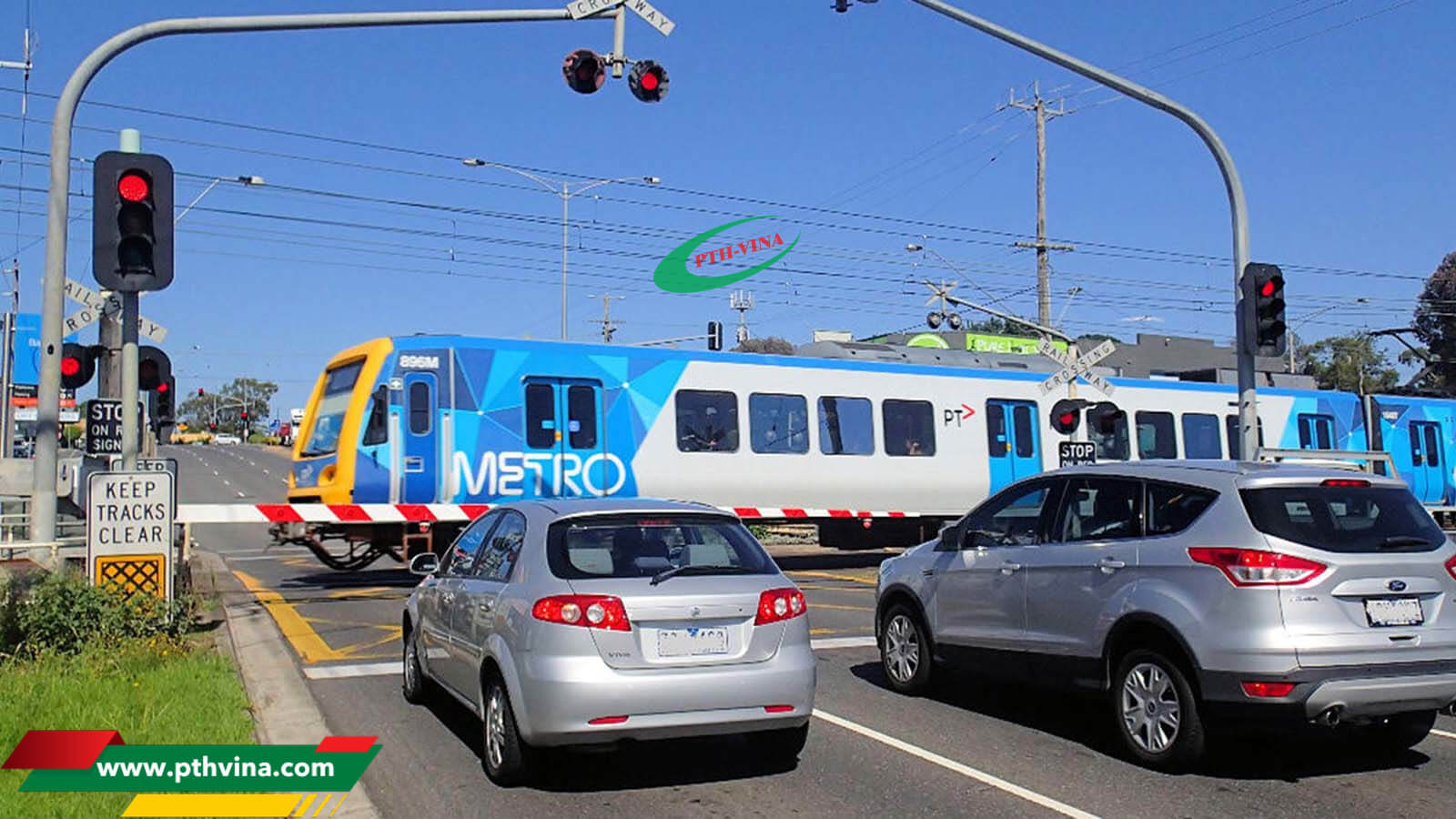 Barie cần thẳng tốc độ cao cho đường tàu hỏa