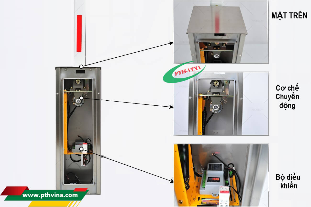 Cấu Tạo Chính Của Một Bộ Barie Tự Động Đạt Chuẩn