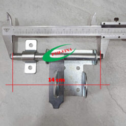Kích thước chốt khóa cửa ngang bằng thép