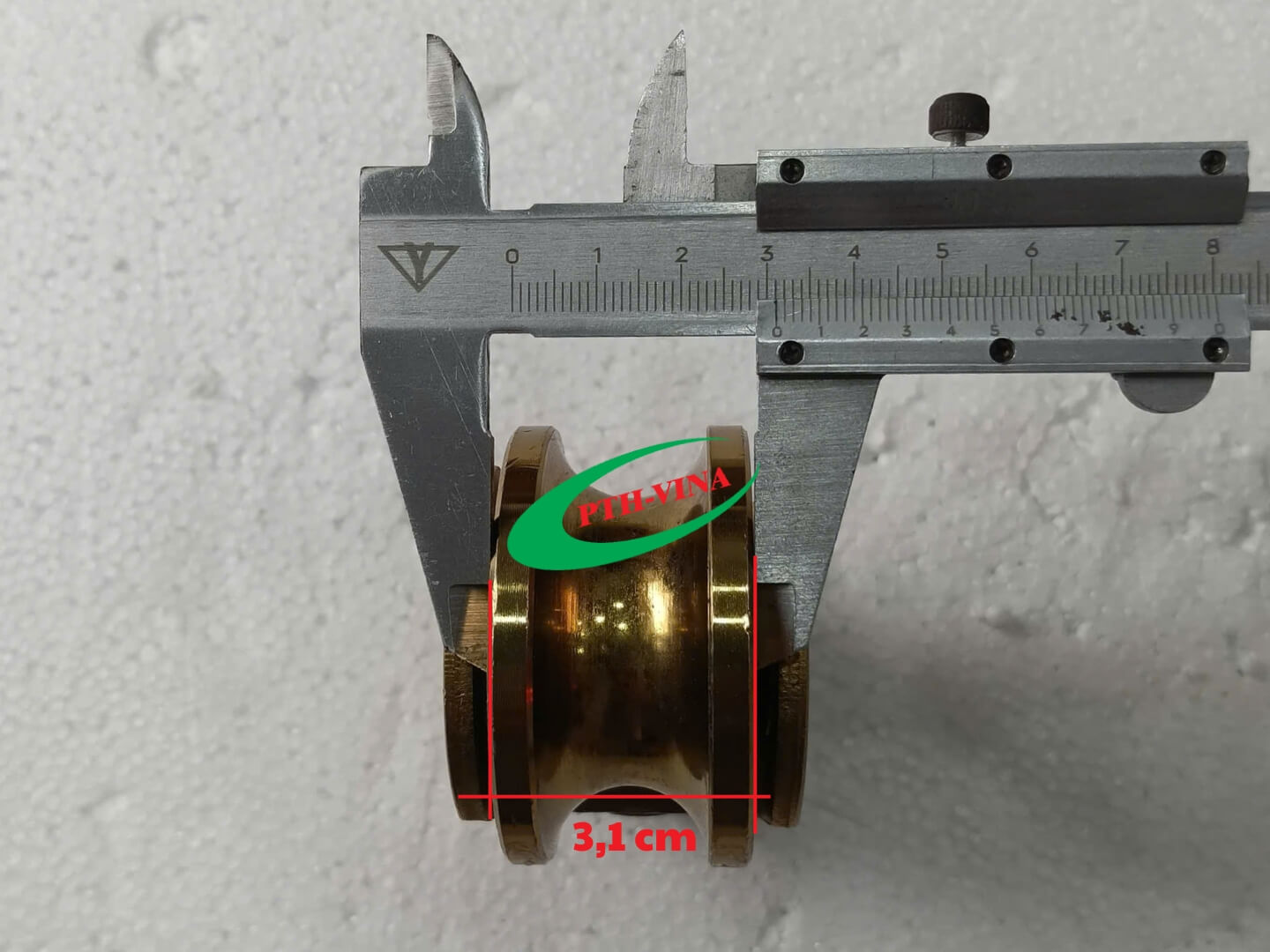 Độ dày bánh xe xoay 360 độ phi 60mm