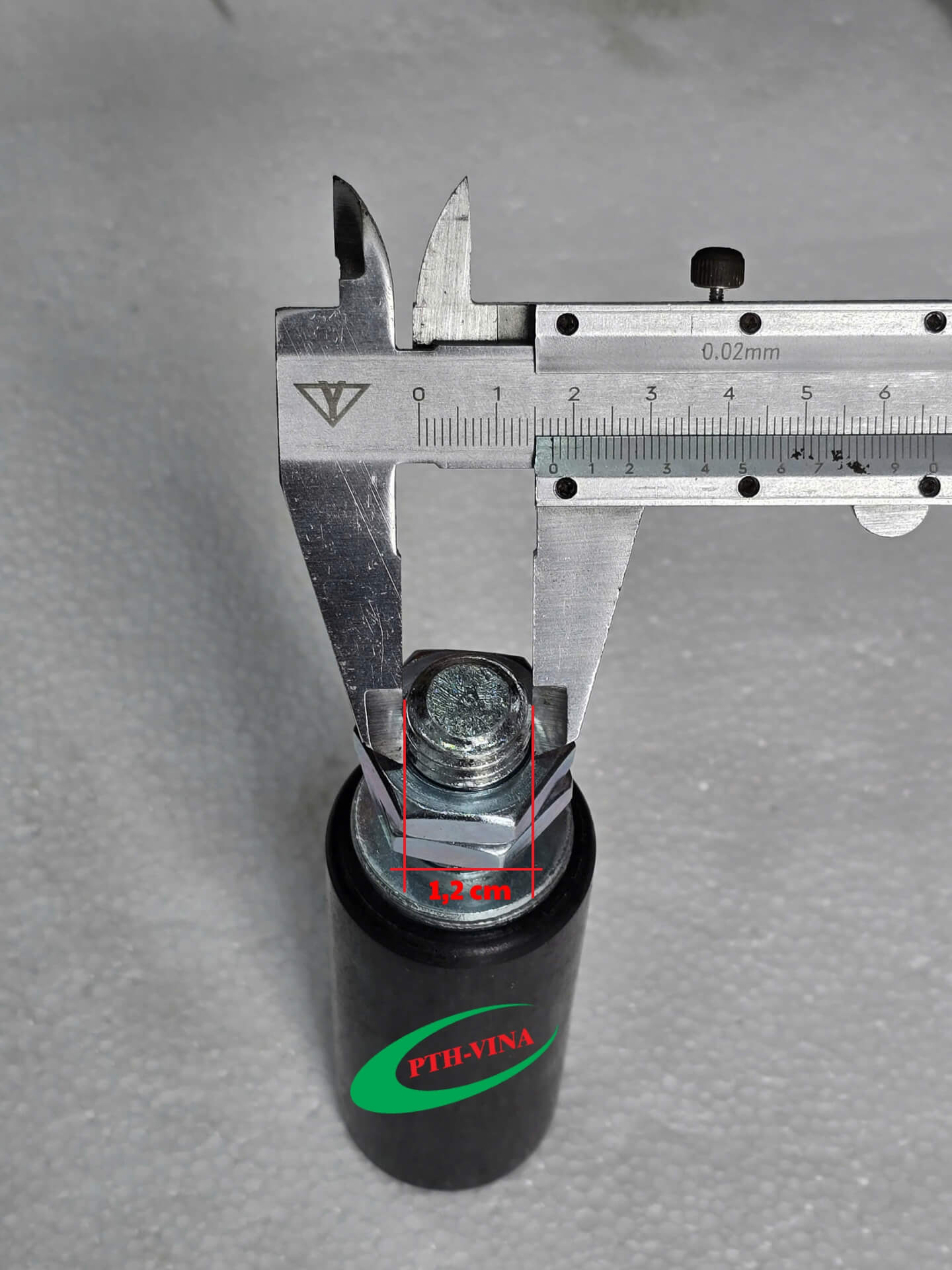 Đường kinh bulong con lăn cổng lùa D40x100