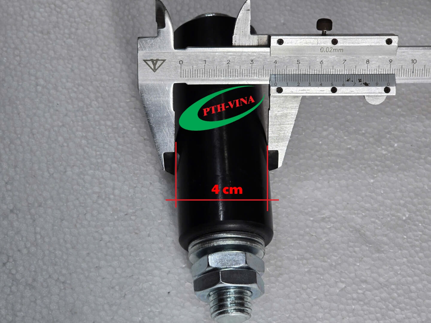 Đường kính con lăn cổng lùa D40x100