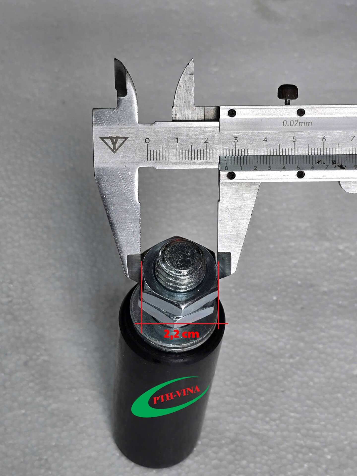 Kích thước ốc vít con lăn cổng lùa D40x100