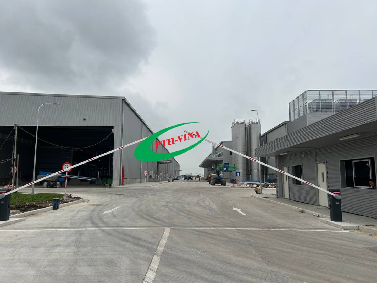 Công trình lắp đặt 4 barrier DEA tại SCHUETZ VIỆT NAM