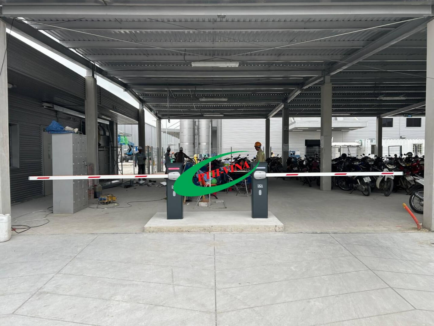 Công trình lắp đặt 4 barrier DEA tại SCHUETZ VIỆT NAM