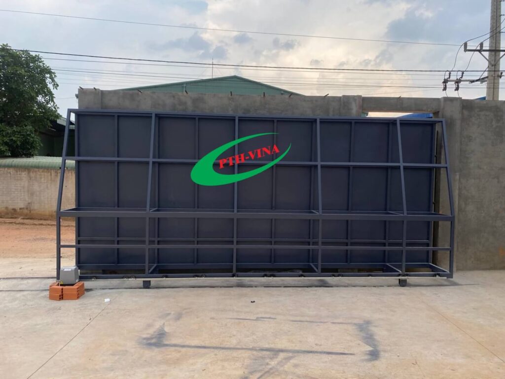 Công trình lắp motor cổng tại Uyên Hưng, Bình Dương