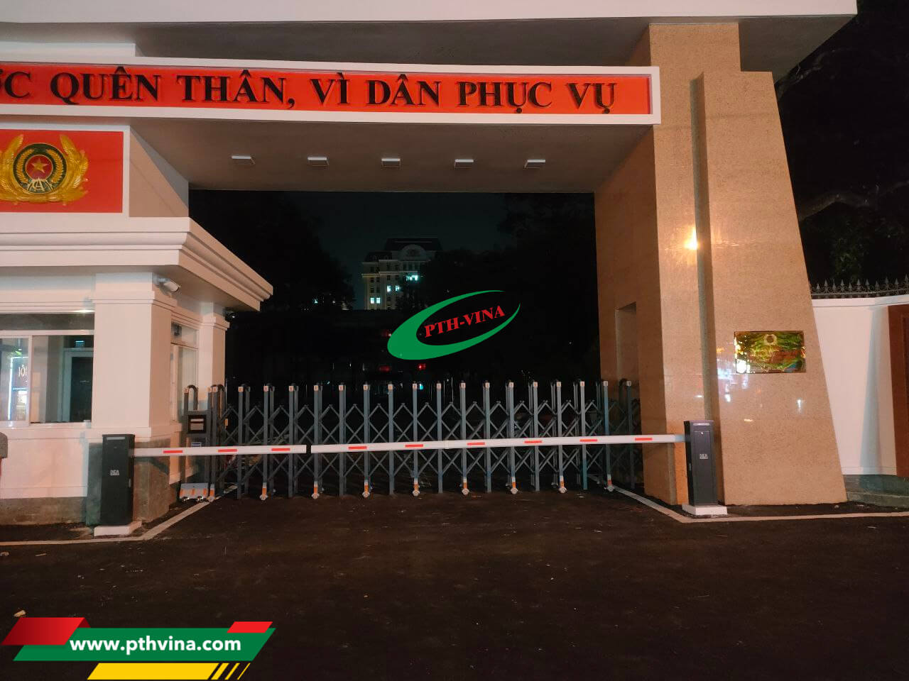 Nhu cầu lắp đặt barie tự động tại các khu vực quân sự