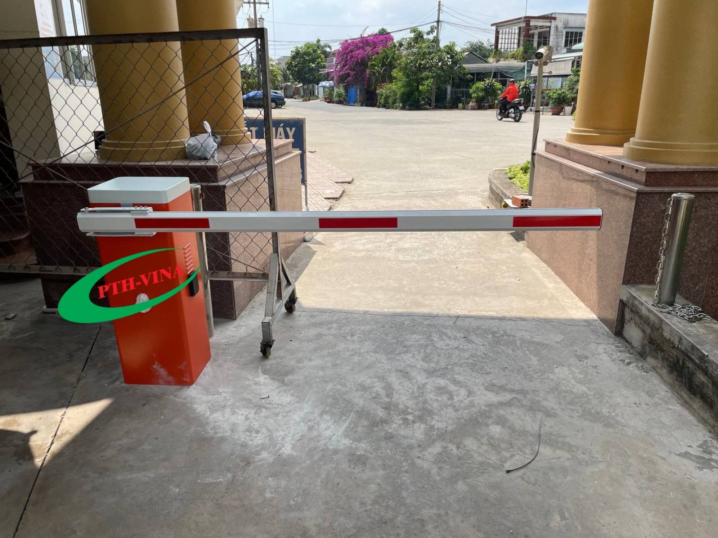 lắp barie tự động tại Công viên phần mềm Mê Kông