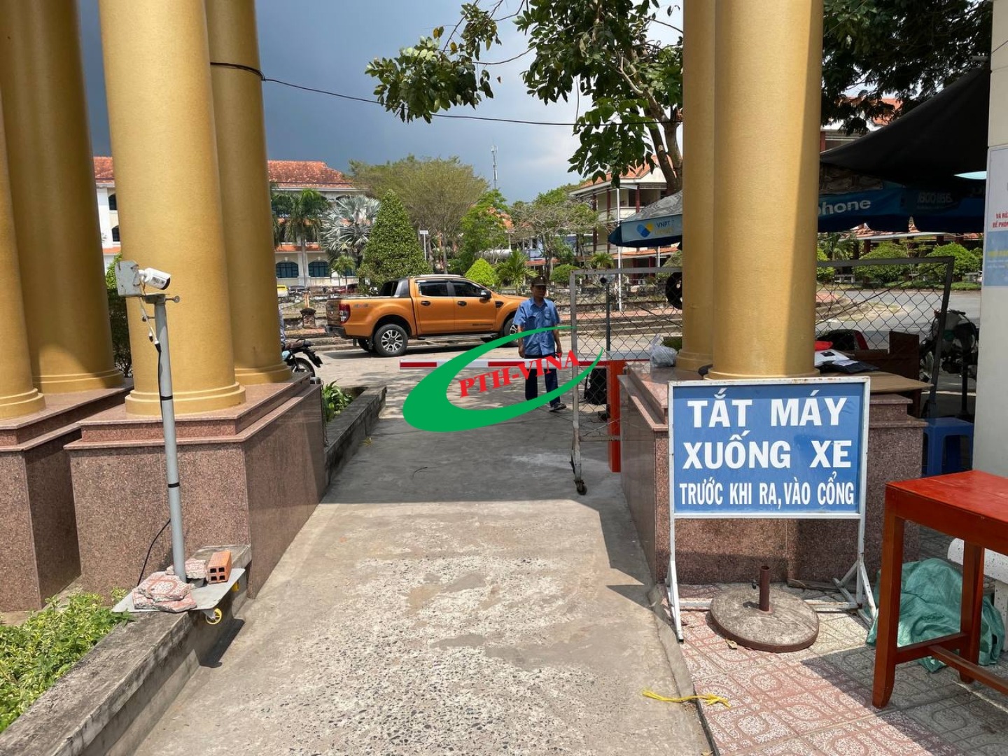 lắp barie tự động tại Công viên phần mềm Mê Kông