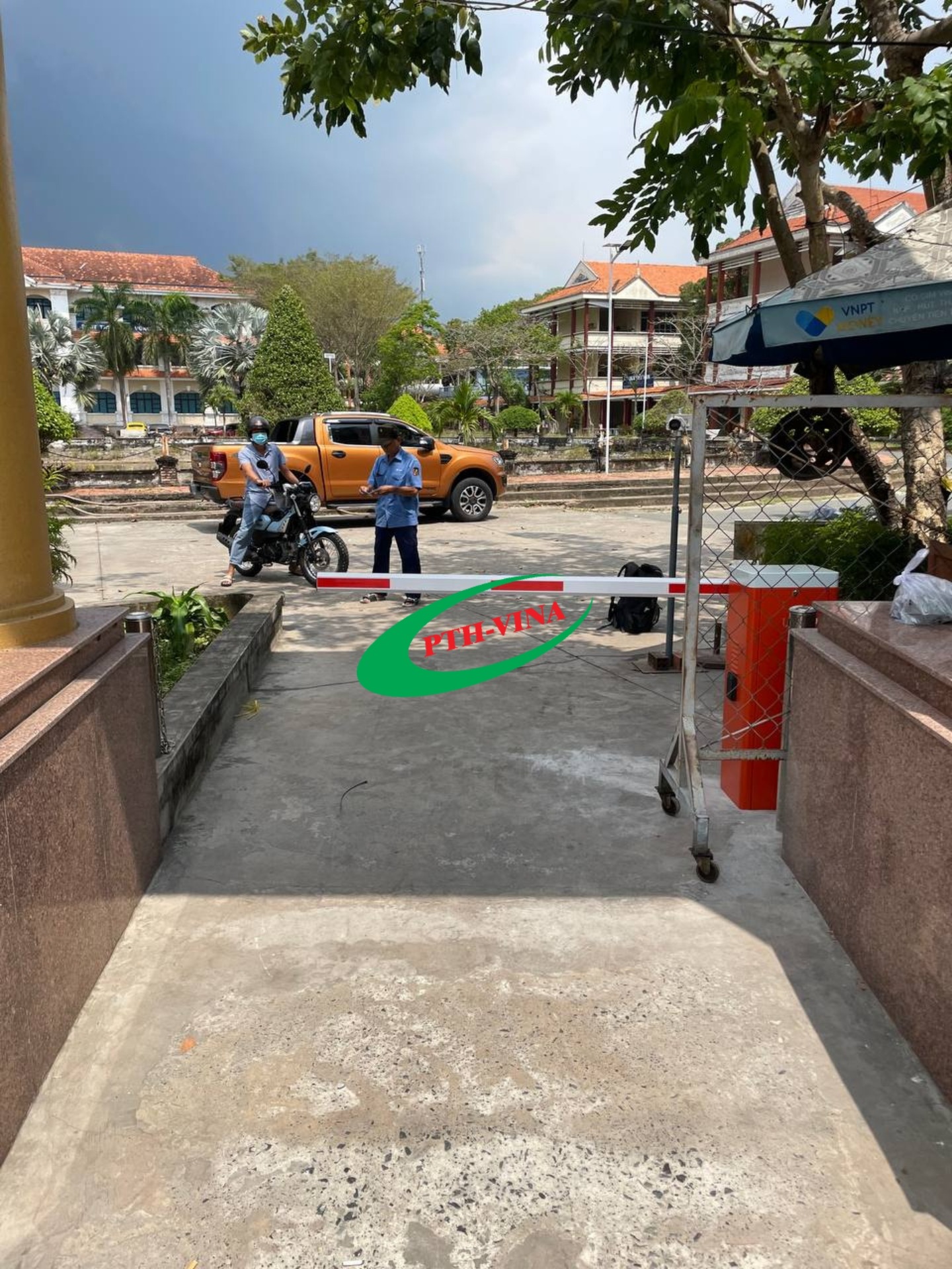 lắp barie tự động tại Công viên phần mềm Mê Kông