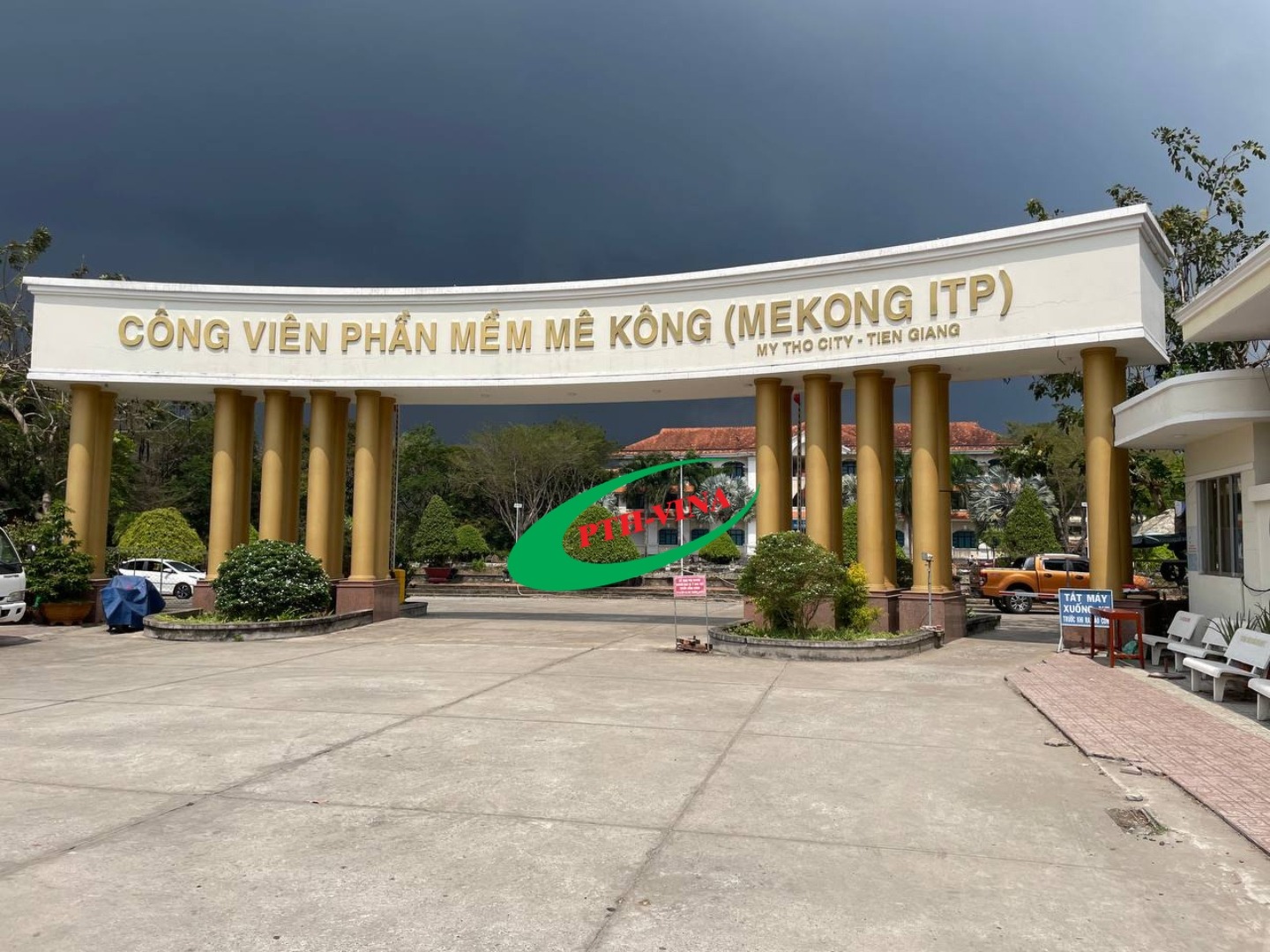 lắp barie tự động tại Công viên phần mềm Mê Kông