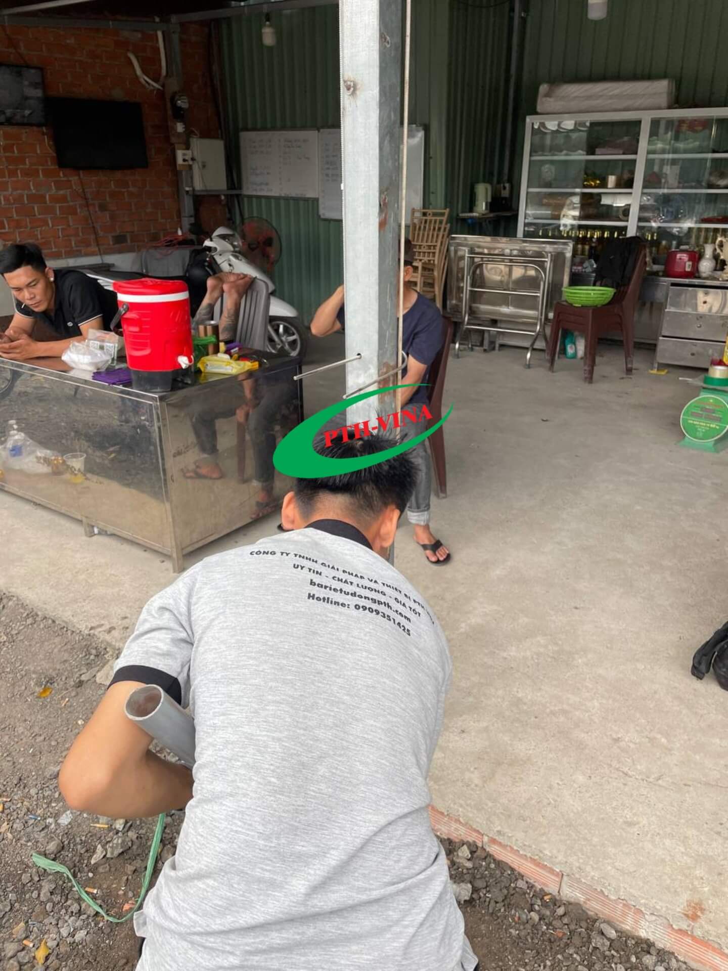 Công trình lắp đặt barrier Wonsun DZ230 tại 137 Ngô Chí Quốc, TP. Thủ Đức