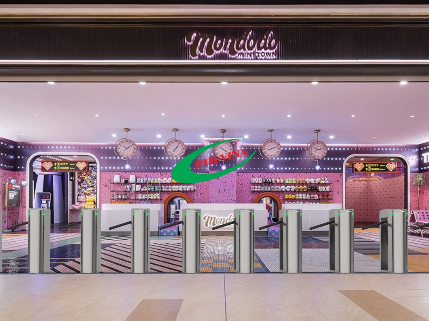 Cổng xoay 3 chấu PT-325