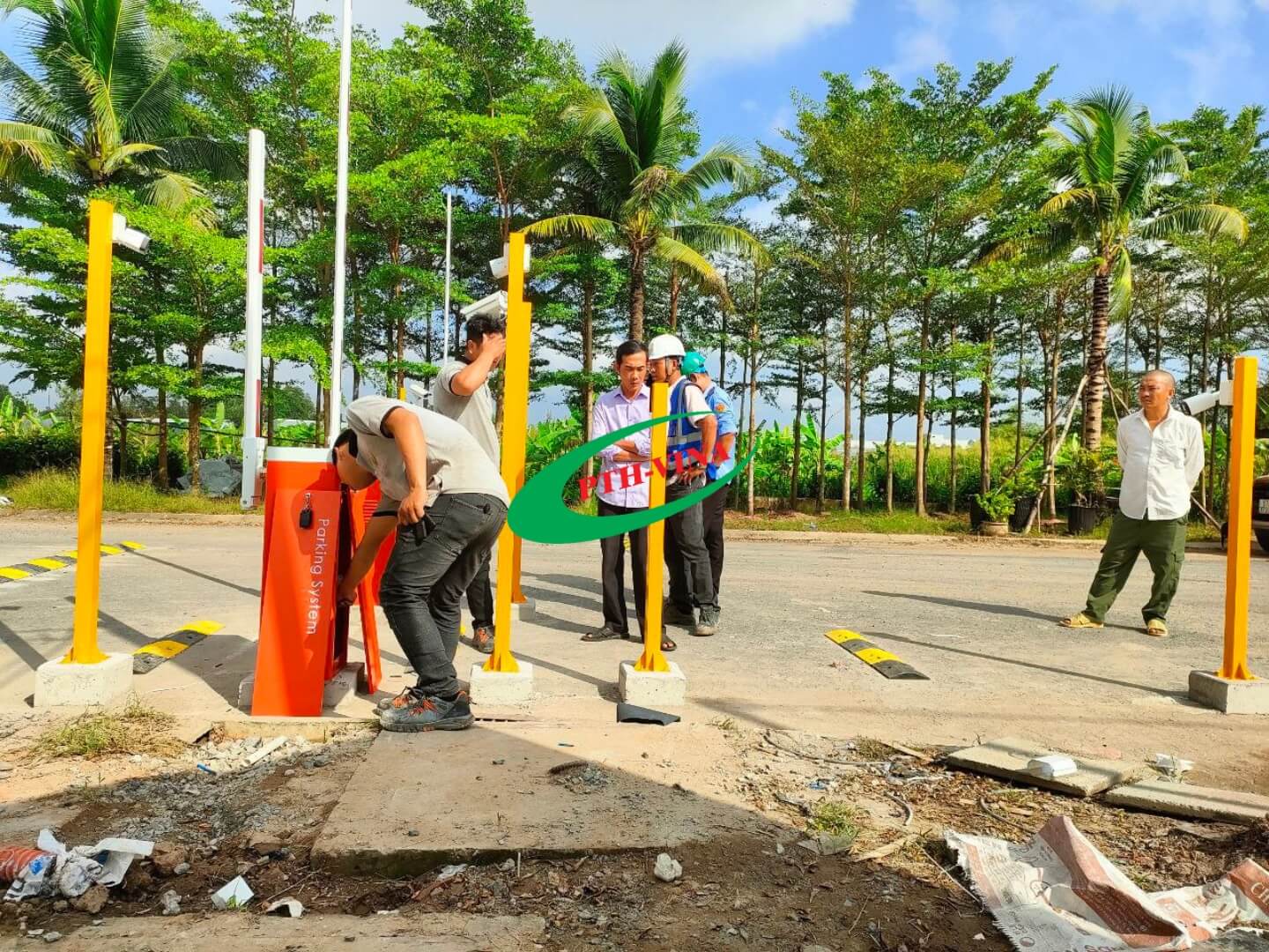 lắp đặt hệ thống giữ xe tự động tại Cần Thơ