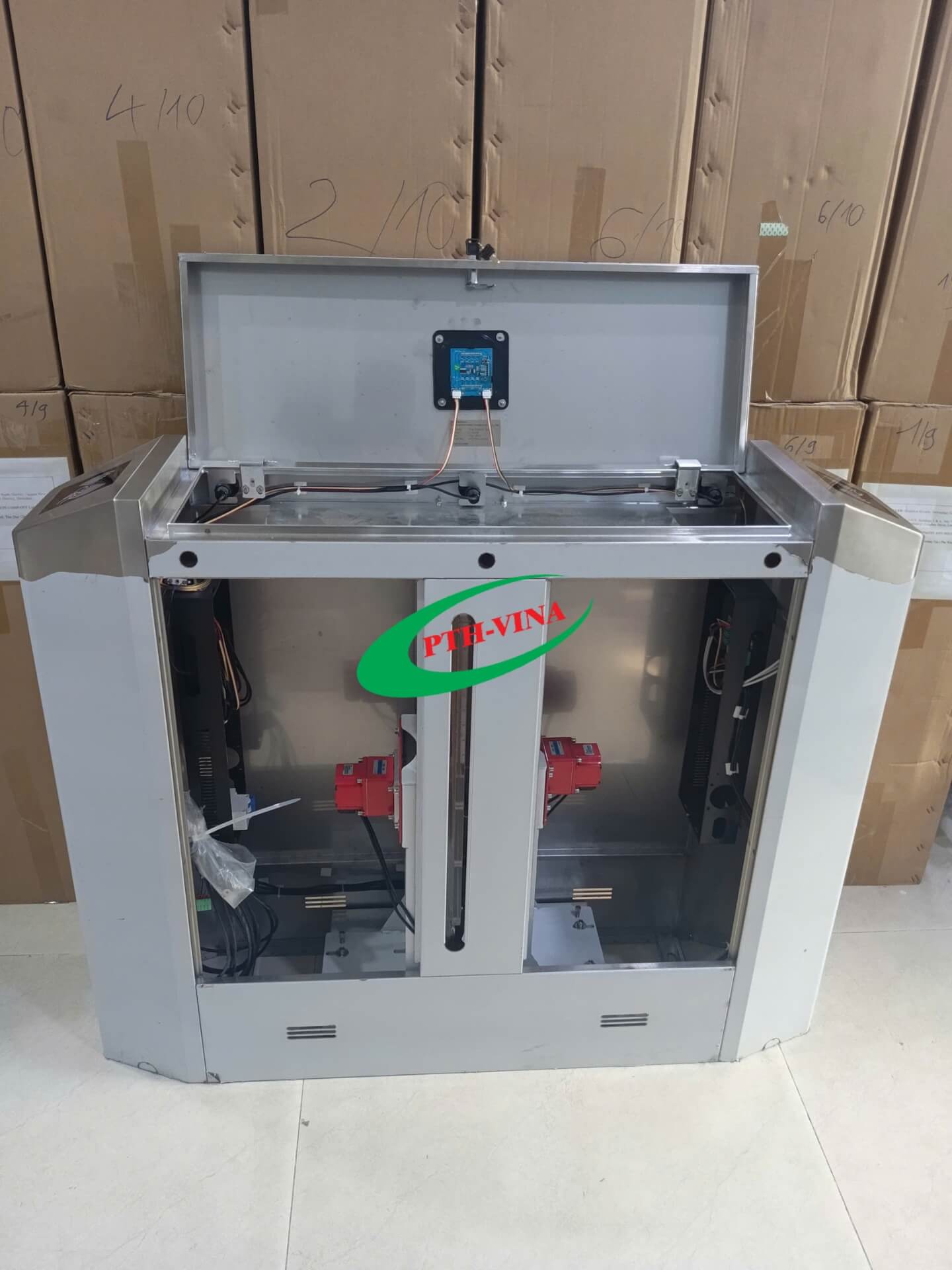 Main cổng flap barrier